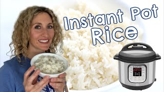 How to make white rice in the Instant Pot [upl. by Leahcimnaj552]