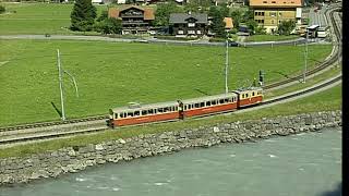 Swiss Railway Journeys  The Jungfrau Railways Part 1 BOBSPBBLM [upl. by Almap]