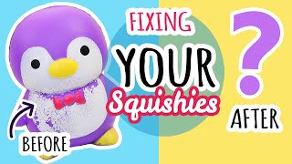 Squishy Makeovers Fixing Your Squishies 20 [upl. by Marte]