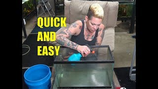 HOW TO Clean Used Aquariums [upl. by Natsirc774]