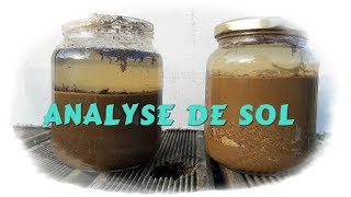 Analyse de sol  test de sédimentation  Monjardindansleslandes [upl. by Iahs]