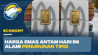 Emas Antam Tergelincir Segini Harganya Kalau Mau Beli Hari Ini [upl. by Atinihs]