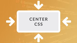 How to Center in CSS  EASY  Center Div and Text Vertically and Horizontally [upl. by Maynord]