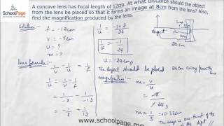 19 Numericals based on lens formula and magnification [upl. by Ramey]