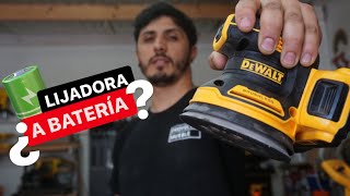 LIJADORA A BATERÍA DeWalt  UNBOXING PROYECTO MUEBLE [upl. by Nahseez730]