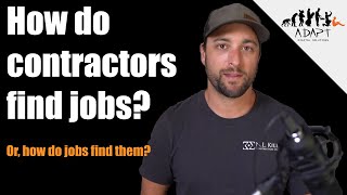 How Do Contractors Find Jobs Explained [upl. by Doxia]