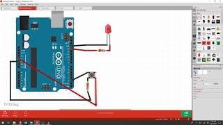 Intro to Arduino Part 1  Fritzing [upl. by Misak135]