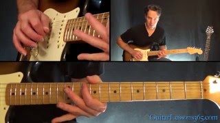 Pearl Jam  Alive Guitar Solo Lesson Part 1 [upl. by Kraul]