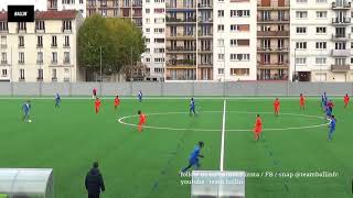 2017 11 12 U17 NATIONAUX ACBB vs Montrouge fc 92 [upl. by Jenelle]