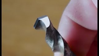 How to Sharpen a Drill Bit Quickly and Easily [upl. by Gamaliel]