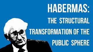 Habermas The Structural Transformation of the Public Sphere [upl. by Hardigg79]