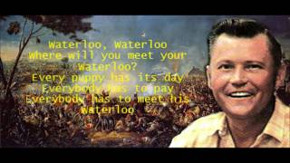 Waterloo Stonewall Jackson with Lyrics [upl. by Sanderson]