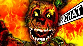 SPRINGTRAP Comes BACK to VRChat [upl. by Alimak366]