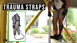 A Fall Could Cause a Stroke  Trauma Straps Workplace Accident Suspension Trauma Training [upl. by Geehan840]