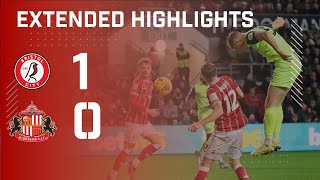 Extended Highlights  Bristol City 1  0 Sunderland AFC [upl. by Kandace]