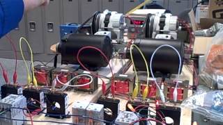 Synchronizing AC generators  Part 1 introduction and sync lamps [upl. by Ecitnerp]