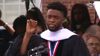 Chadwick Bosemans Howard University 2018 Commencement Speech [upl. by Picardi648]