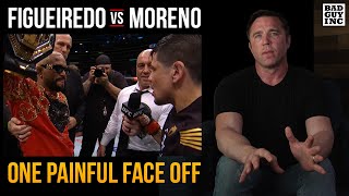 MorenoFigueiredo face off was painful… [upl. by Hairym]