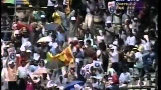 Sanath Jayasuriya Fastest ODI Fifty  50 in 17 balls vs Pakistan 1996 [upl. by Ocinom]