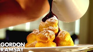 Perfect Chocolate Profiteroles  Gordon Ramsay [upl. by Haziza]