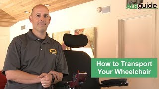 How To Transport Your Power Wheelchair [upl. by Brozak]