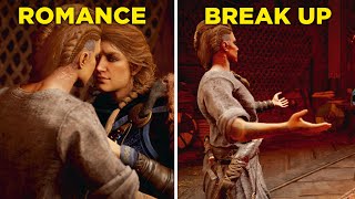 Assassins Creed Valhalla  Eivor Romance vs Break Up with Randvi Male and Female Comparison [upl. by Rowen611]