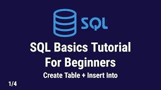 SQL Basics Tutorial For Beginners  Installing SQL Server Management Studio and Create Tables  14 [upl. by Owens520]