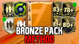 NEW How to do BRONZE PACK METHOD in EA FC 24 [upl. by Andrei]