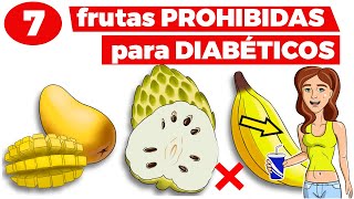 Las 7 FRUTAS que DEBES EVITAR si tienes DIABETES y las 8 frutas que si puedes comer [upl. by Amelie955]