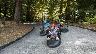 Luge Zipline Mountain Biking amp Skyswing  Skyline Rotorua [upl. by Adest854]