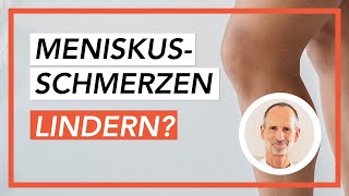 MeniskusSchmerzen Diese Übungen könnten WIRKLICH helfen [upl. by Tavi]