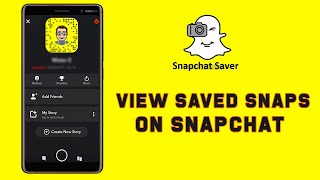 How To View Saved Snaps On Snapchat [upl. by Annad42]