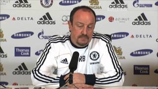 Press Conference Benitez pre West Brom [upl. by Mordecai765]