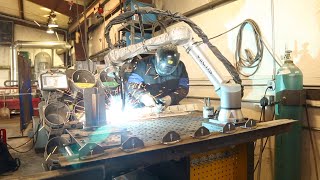 Welding robot How to automate small batch welding [upl. by Eetak530]