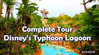 HD Full Tour of Disneys Typhoon Lagoon Water Park  Walt Disney World [upl. by Piotr452]