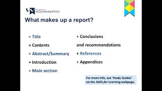 Basics of Report Writing [upl. by Alicea]