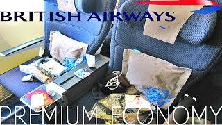 British Airways PREMIUM ECONOMY World traveller plus Shanghai to LondonBoeing 777300ER [upl. by Odanref]