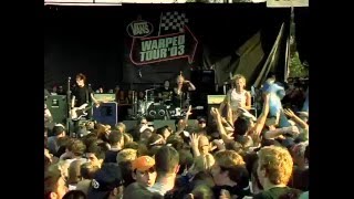 Sum 41  Over my Head Live at Warped Tour 2003 [upl. by Sou]