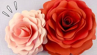 DIY FLOR DE PAPEL GIGANTE  DECORE SUA FESTA COM FLORES GIGANTES  IDER ALVES [upl. by Krahling974]