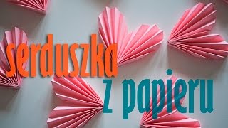 Serduszka z papieru DIY nie tylko na walentynki [upl. by Des]