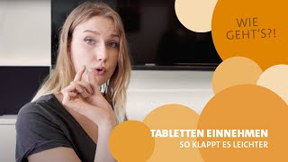 Tabletten Schluckhilfe  Tipps [upl. by Assirrak]