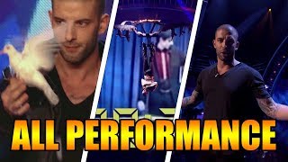 Darcy Oake Britains Got Talent 2017 All Performances｜GTF [upl. by La518]