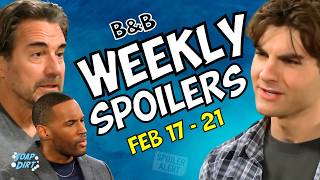 Bold and the Beautiful Weekly Spoilers Feb 1721 Ridge Mocks Carter amp Remy’s Back boldandbeautiful [upl. by Naujd]