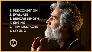 Ultimate Beard Trimming Guide 6 Step Tutorial [upl. by Ylrebmit]