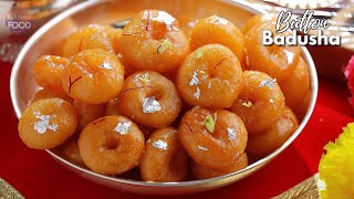 తేనేలూరే బటన్ బాదుషా  Perfect Button Badusha sweet recipe in Telugu at home  VismaiFood [upl. by Atirehgram]