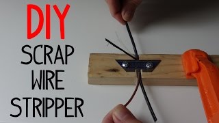 Simple DIY Wire Stripper for Scrapping [upl. by Rhoads198]