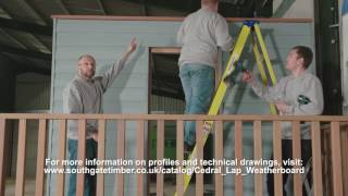 How to Fit Marley Cedral Cladding [upl. by Eenafit]