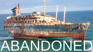 Abandoned  SS America [upl. by Naasar37]