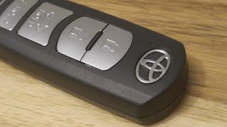 Toyota Yaris Key Fob Battery Replacement  EASY DIY [upl. by Mikkel334]