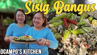 Kapampangan Sisig Bangus Recipe  Ocampos Kitchen [upl. by Barris]